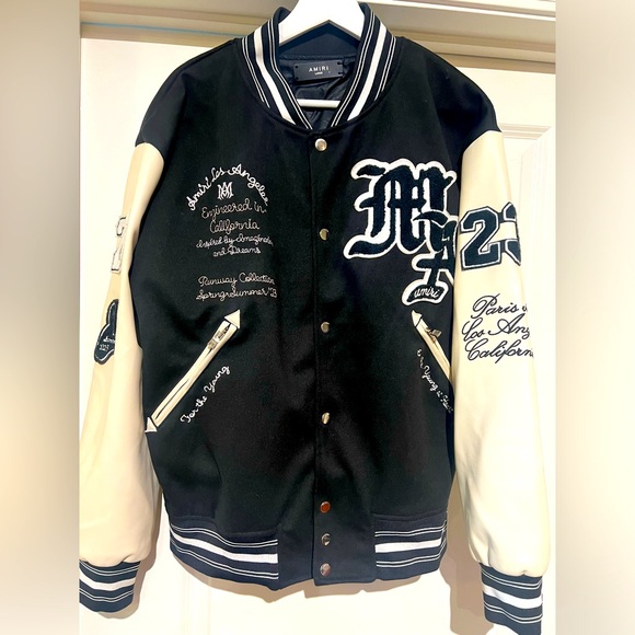 アミリ Amiri Oversized Varsity Jacket Amiri Oversized Varsity Jacket | ShopSimon